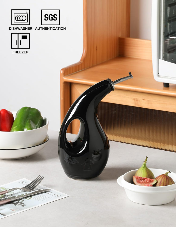 Ceramic Olive Oil Dispenser Bottle