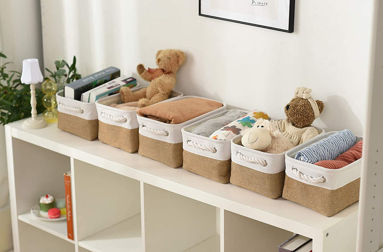 Small Baskets for Organizing (6 Count)