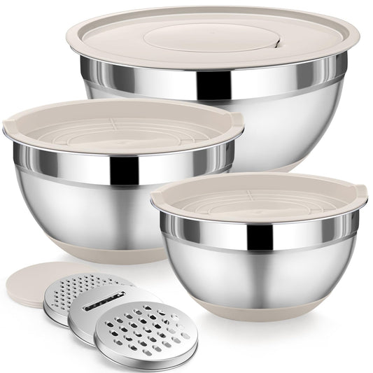 Mixing Bowl with Lid Set of 3