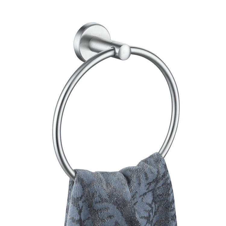 Towel Ring 304 Stainless Steel Hand Towel Holder for Bathroom