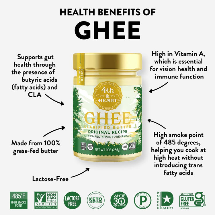 Original Grass Fed Ghee (32 Ounce)