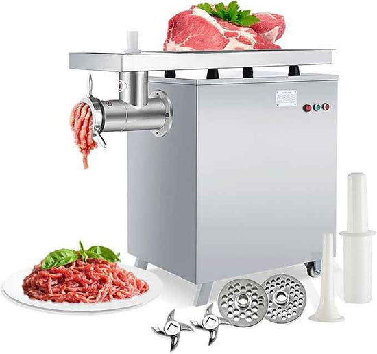 Commercial Electric Meat Grinder 3000w - Heavy Duty 600KG/h High Capacity with Copper Motor, ETL Certified. Includes Accessories for Sausage Making, Home Kitchen & Professional Use.