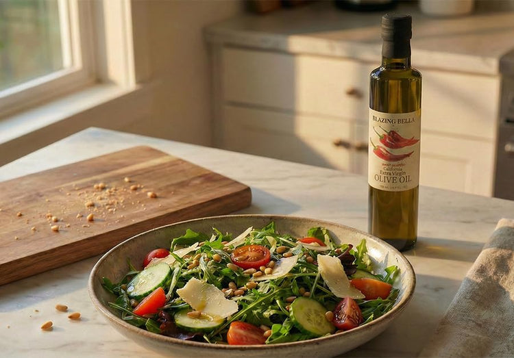 Smoky Jalapeño Infused Extra Virgin Olive Oil (8.45 Fl Oz)