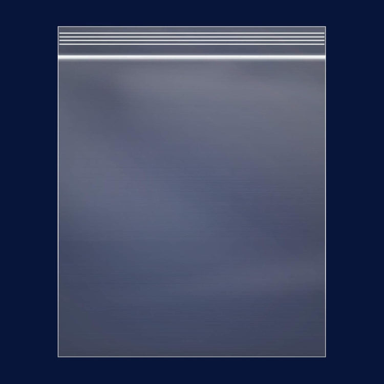 iMailer - 500 Count - 12" x 15" Large Zip Bags - 2 Mil Reclosable Zip Plastic Poly Bags with Lock Seal Zipper for Storage, Clothing, T-Shirts, Pants