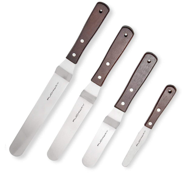 Offset Cake Icing Spatula Set of 4 (4 Count)