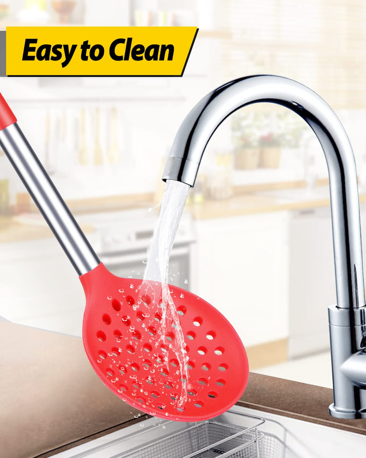 Silicone Kitchen Ladle Strainer (2 Count)