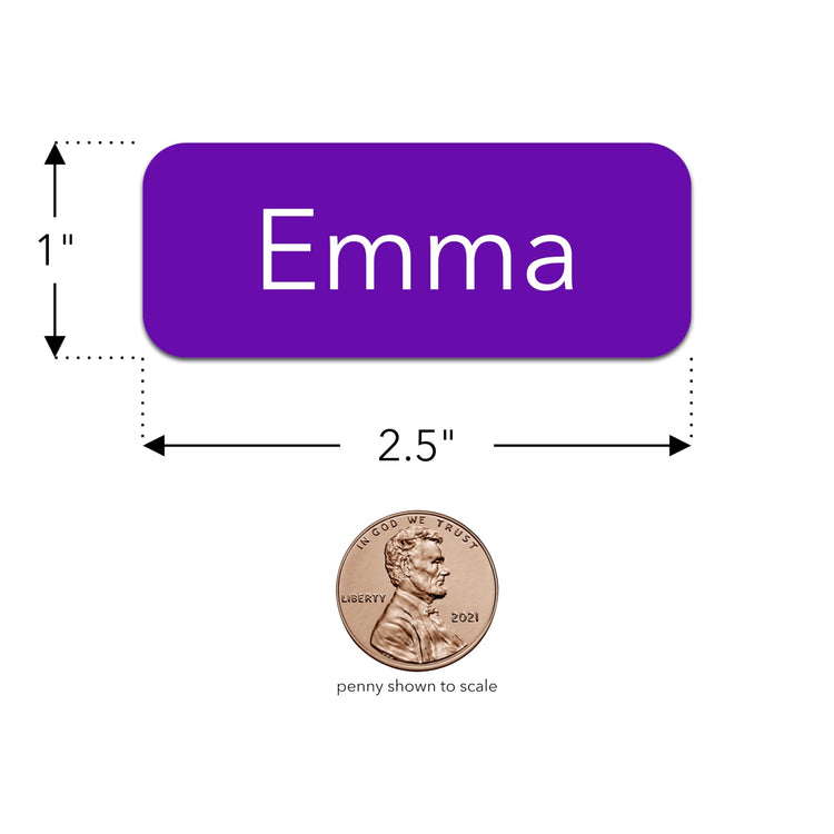 Personalized Name Labels (20 Count)