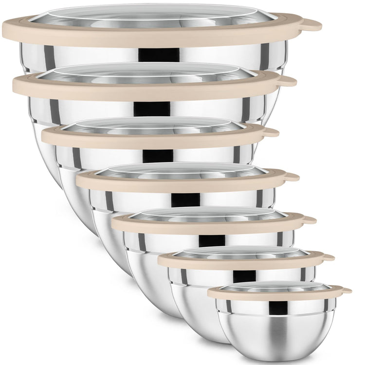 Mixing Bowl with Lid Set of 7