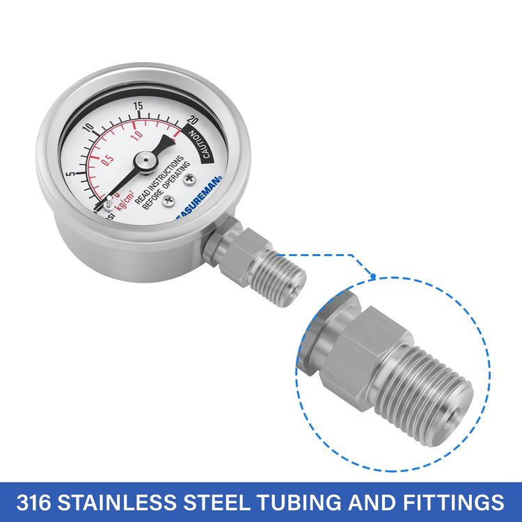 Stainless Steel Pressure Cooker Gauge_All Series
