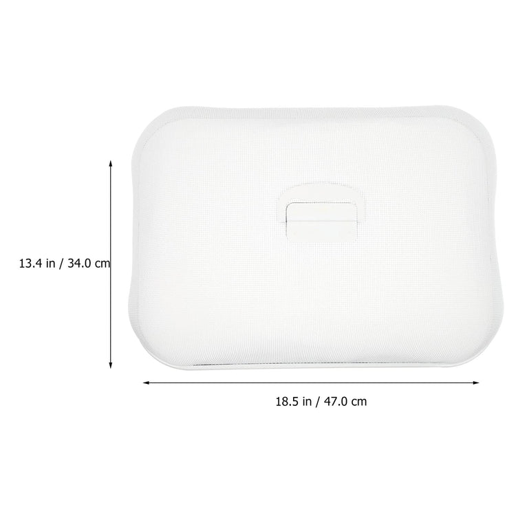 Extra Large Metal Mesh Food Cover 18.50 X 13.38 X 5.90 in Dish Cover Storage for Outdoor Picnics Garden Parties Camping Protects Food from Insects