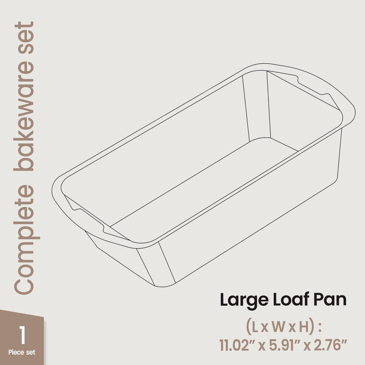 Nonstick Loaf Pan Set Pack of 1