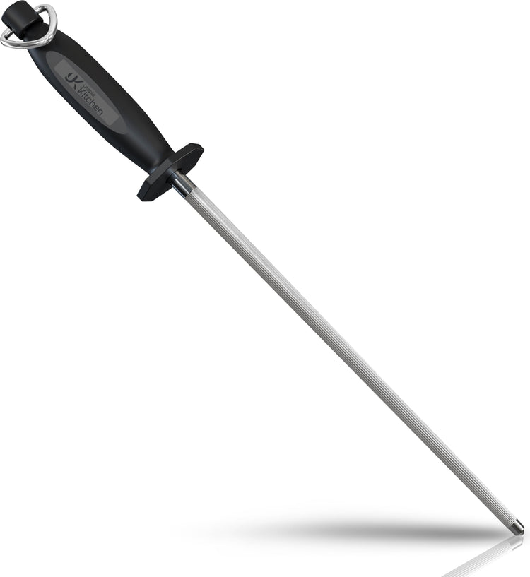 Knife Sharpener Rod 10 Inch Honing Rod for Sharpening