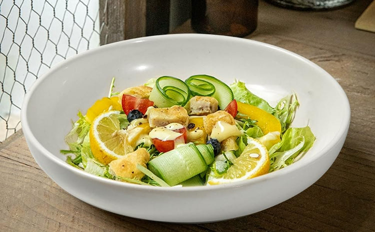 Pasta Bowls 30 Ounces Porcelain Serving Bowls for Salad (6 Count)