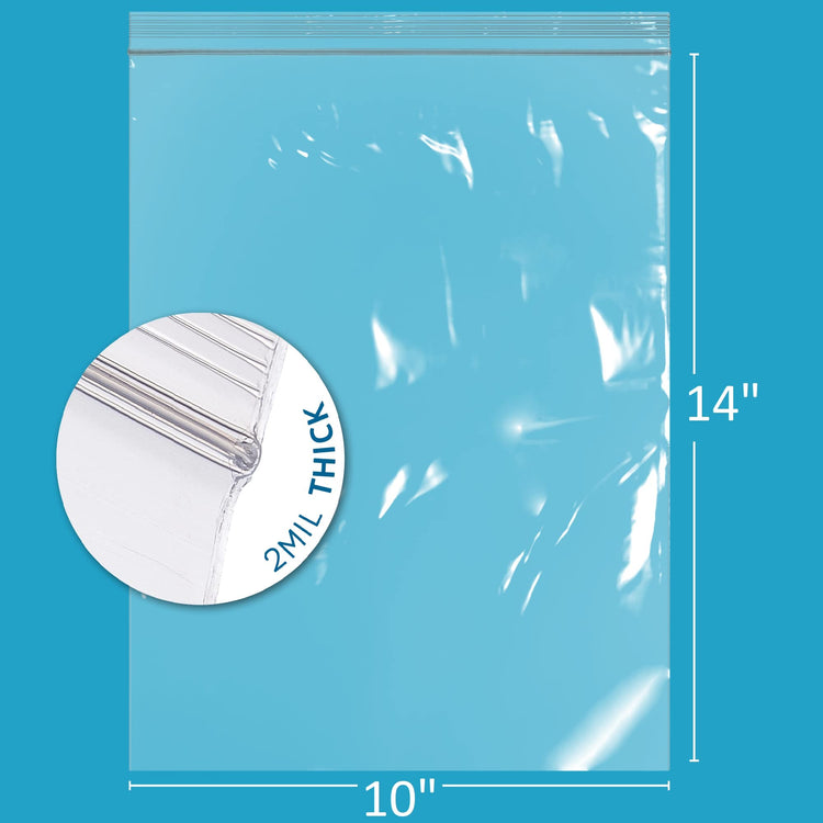 GPI 10" x 14" Zip Bags (1000 Count)