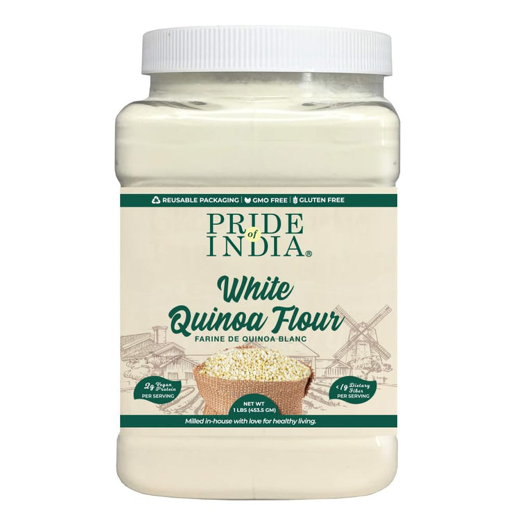 White Bolivian Quinoa Flour 1 lbs (16 Ounce)