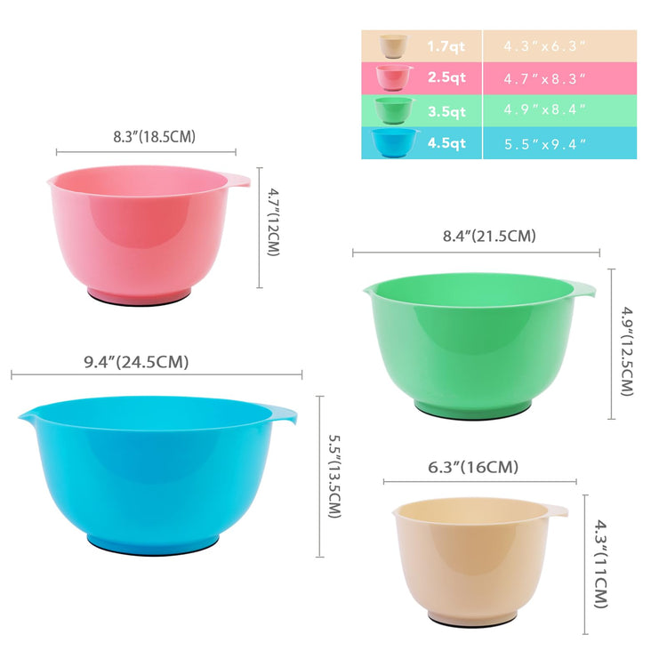 Classic Mixing Bowls Set of 4