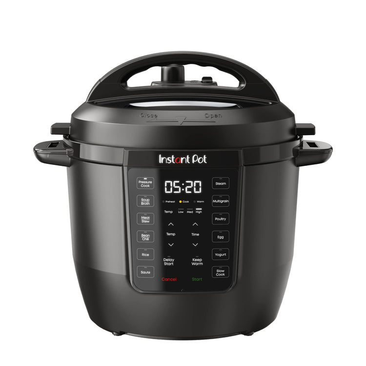 6QT RIO 7-in-1 Multi-Cooker, Pressure Cooker, Slow cook, Sauté, Steam, Rice Maker, Yogurt, & Warmer, Black, 6 Quarts