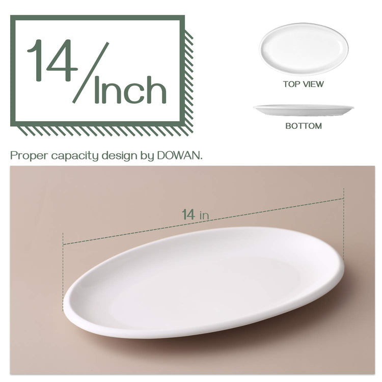 14" Serving Platters for Entertaining (2 Count)