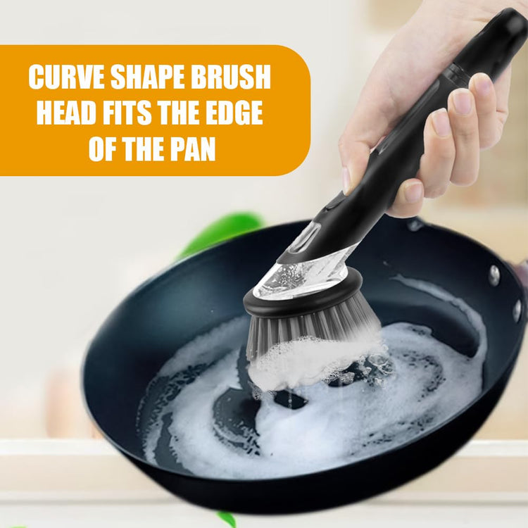 Dish Brush with Soap Dispenser