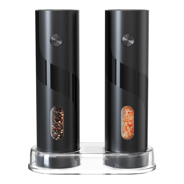 Electric Salt and Pepper Grinder Set Top