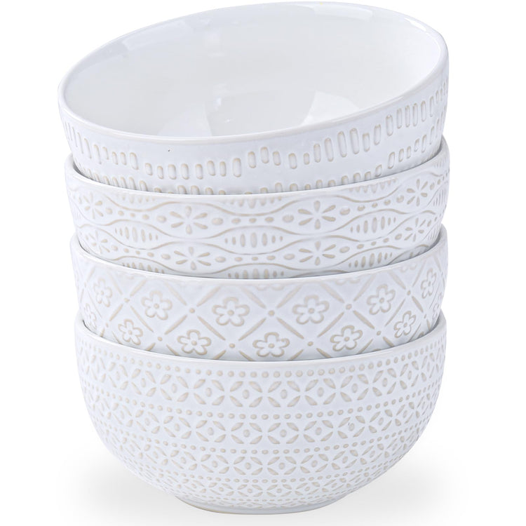 40 OZ Large Cereal Bowls Set of 4