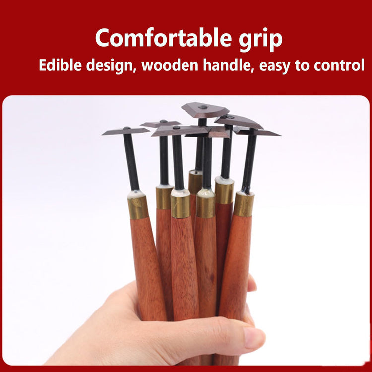 10 Piece Professional Pottery Trimming Tool Set