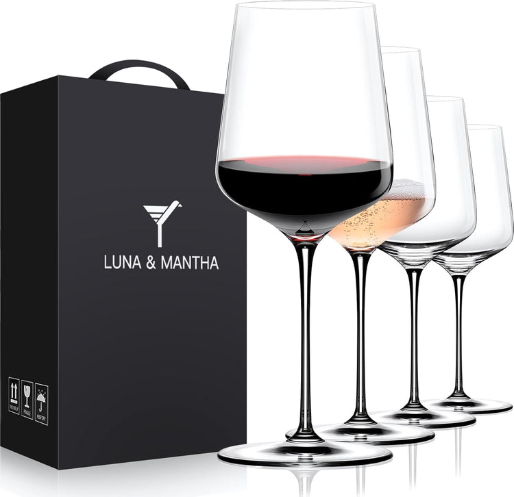 Red Wine Glasses Set of 4 (4 Count)