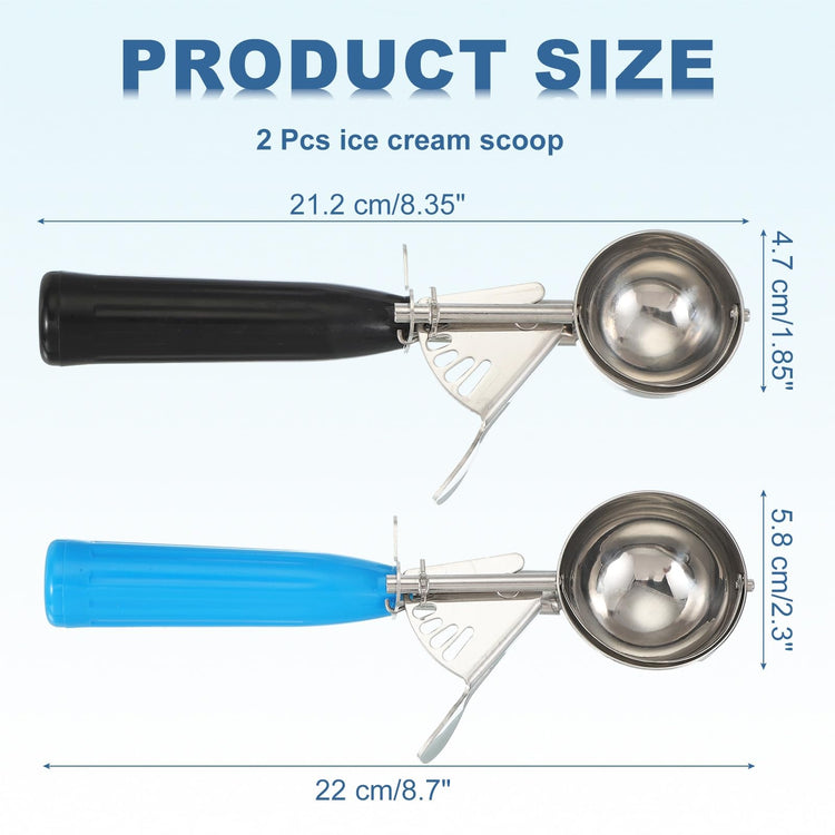 2 Pcs Cookie Scoops