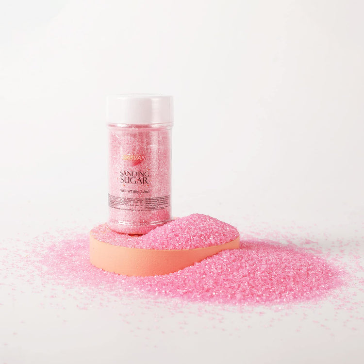 Pink Sanding Sugar Sprinkles (3 Ounce)