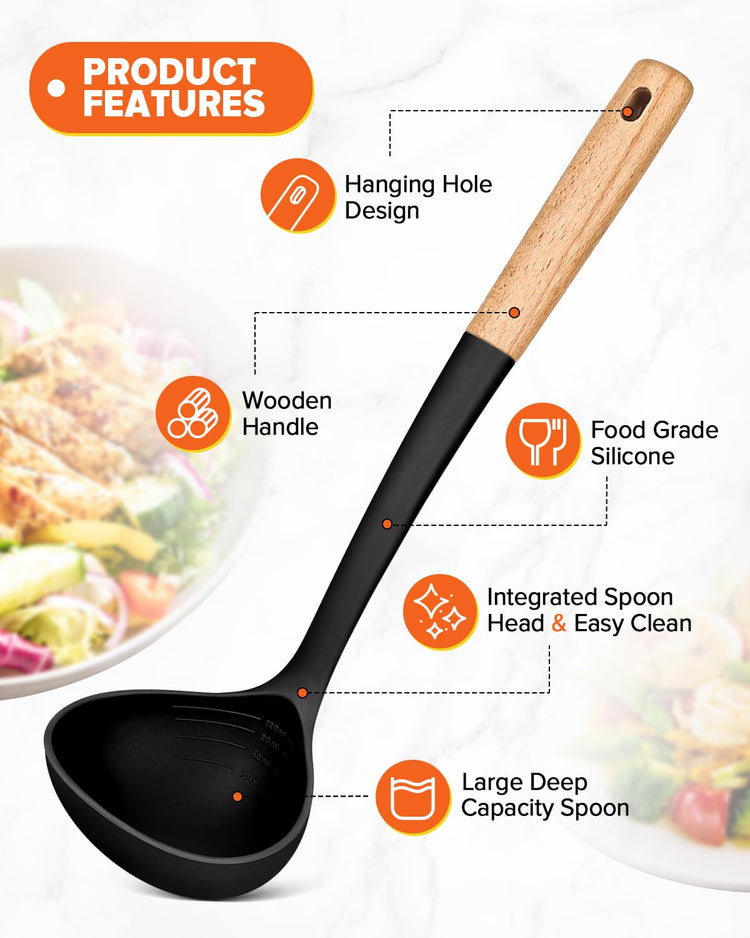 Kitchen Pasta Fork and Ladle Set (2 Count)