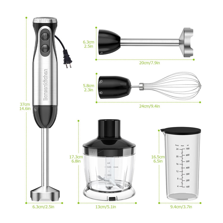 Immersion Blender with Food Processor