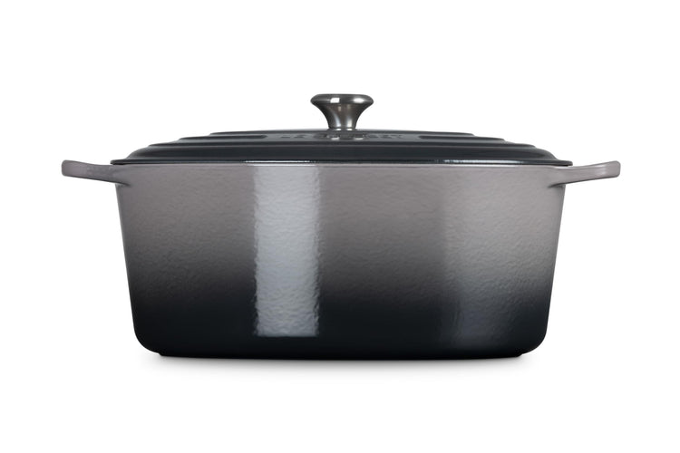 Enameled Cast Iron Oval Dutch Oven