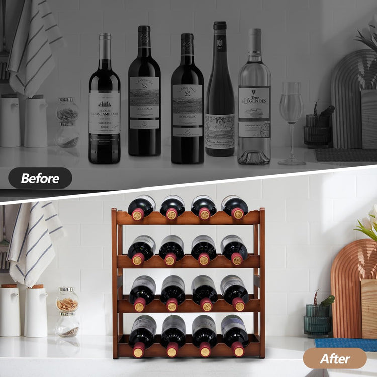 Bamboo Wine Rack