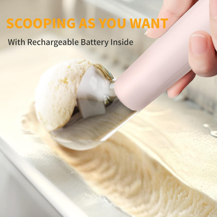 Heated Ice Cream Scoop