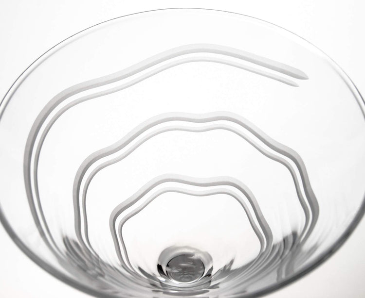 Good Vibrations Martini Glass (2 Count)