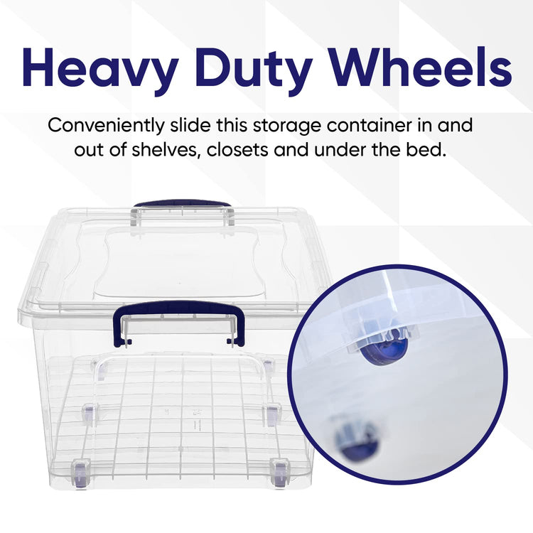 Storage Bins with Lids