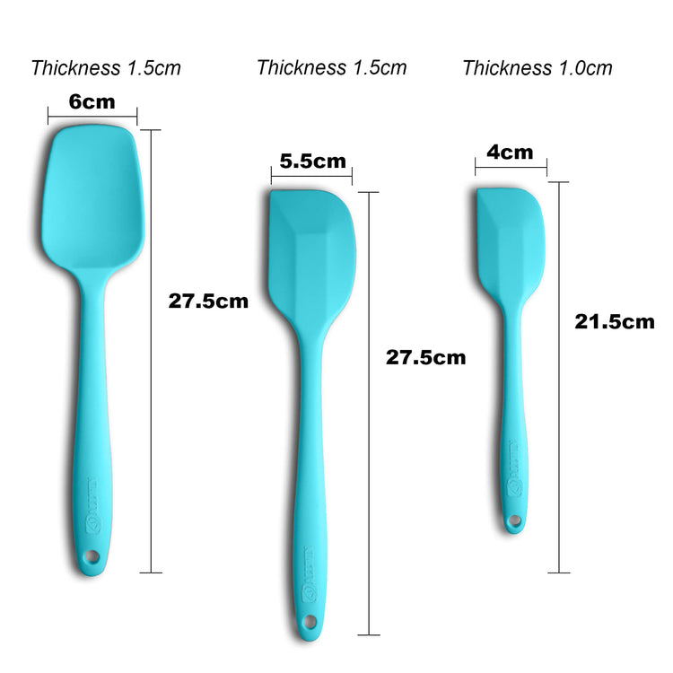 3 Piece Silicone Spatula Set (3 Count)