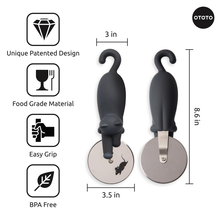 Kitty Cut Pizza Cutter Wheel