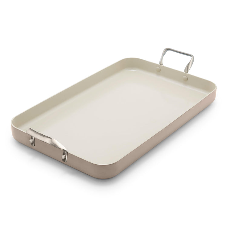 18" x 11" Double Burner Griddle Pan