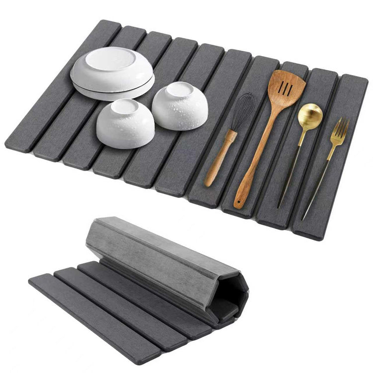 Stone Dish Drying Mat for Kitchen Counter