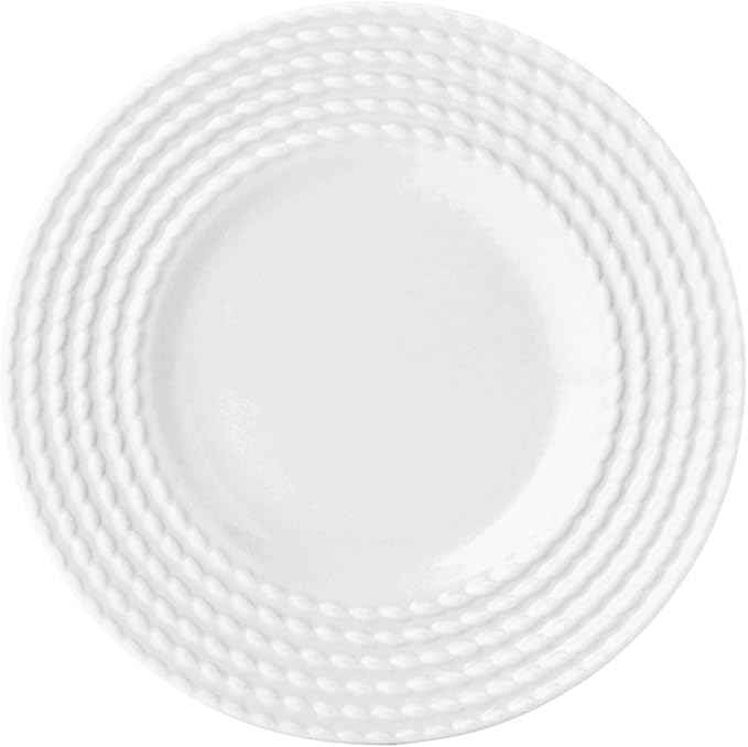 kate spade new york Wickford Tidbit Plate 1-Piece, Side Plate, Service for 1, White, 6-inch Diameter