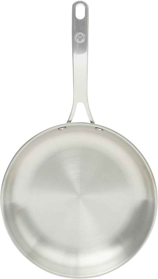 Martha Stewart Castelle 10" Stainless Steel Frying Pan Non Toxic Fry Pan Skillet
