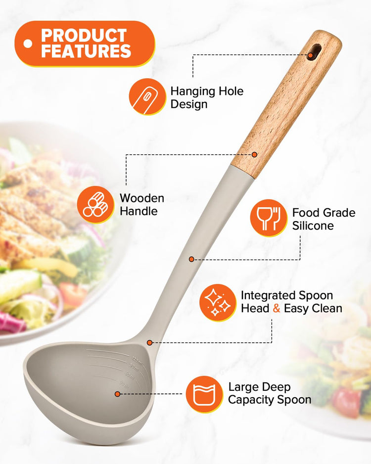 Kitchen Pasta Fork and Ladle Set (2 Count)
