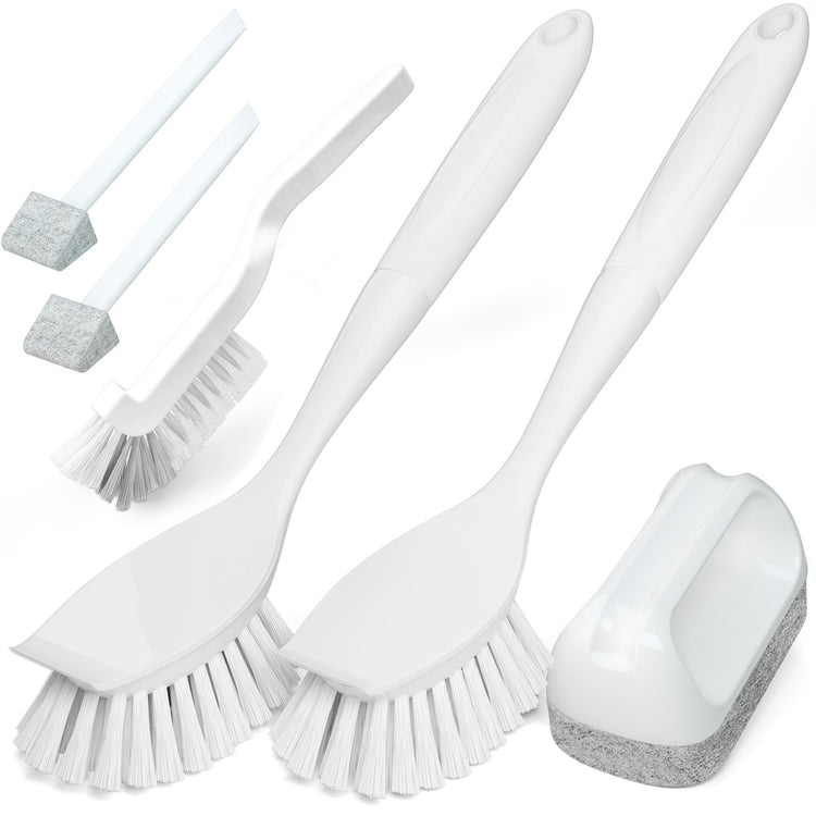 Dish Brush Cleaning Brush Set for Cleaning Groove Gap (6 Count)