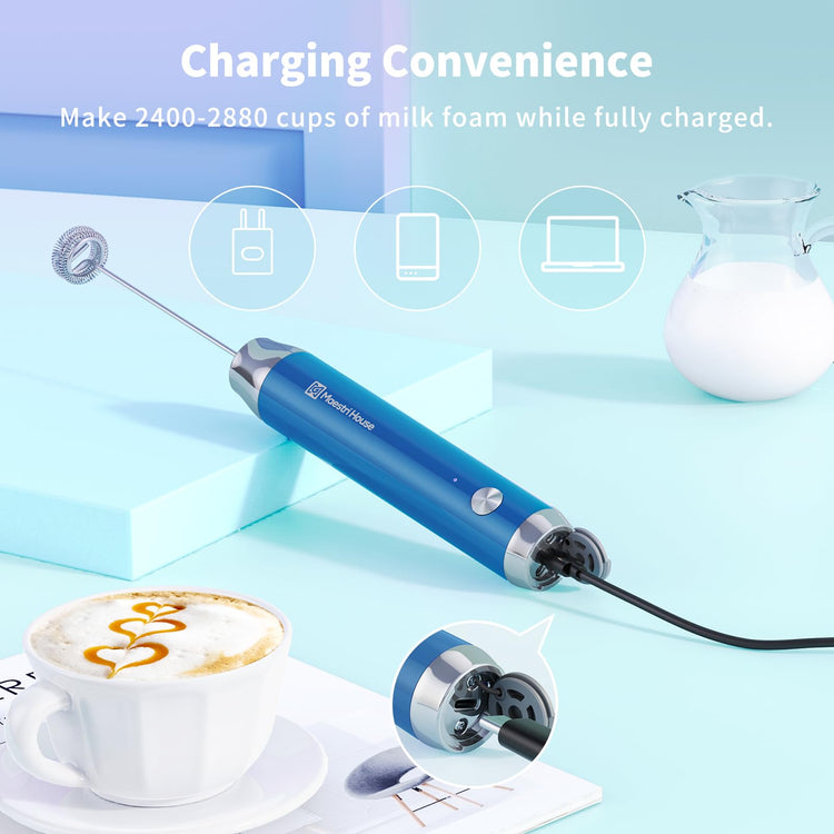 LunaFro Rechargeable Milk Frother