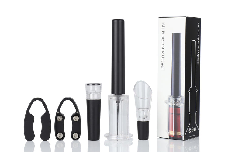 Wine Air Pressure Pump Bottle Opener Set (5 Count)