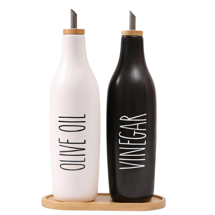 Olive Oil and Vinegar Dispenser Set (2 Count)