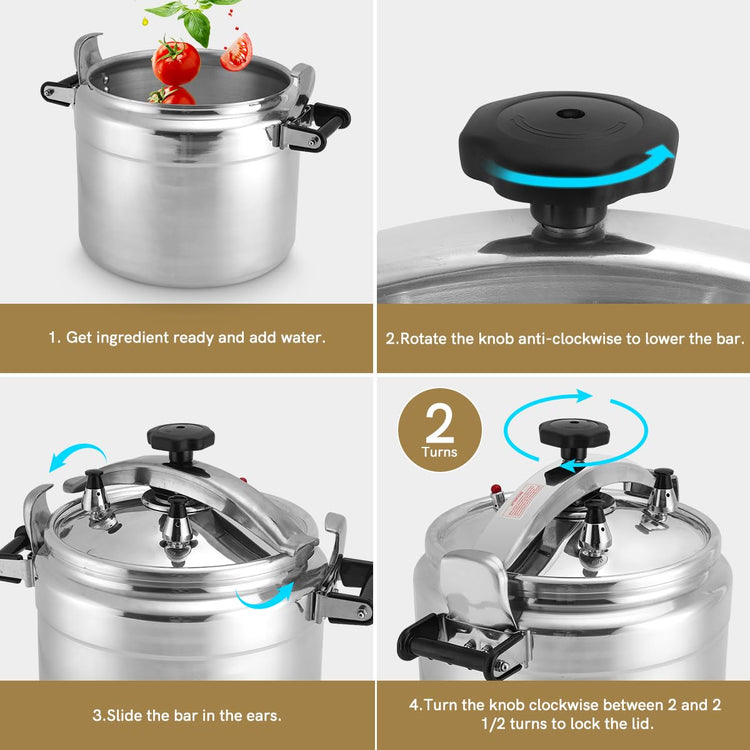26 Quart Pressure Cooker