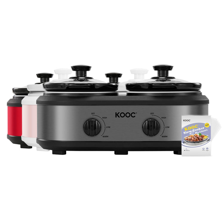Double Small Slow Cooker