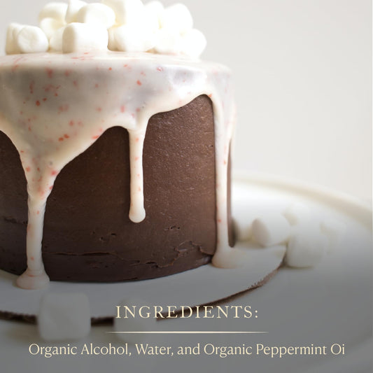 Organic Peppermint Extract for Baking (8 Fl Oz)